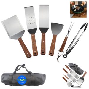 7-Piece BBQ Grill Accessories Set