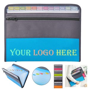 13 Layer A4 Organ Bag With Double Zipper Folder