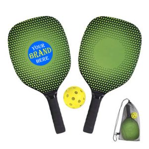 Wooden Pickleball Paddle Set