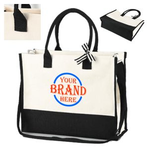 Large-Capacity Commuter Canvas Bag