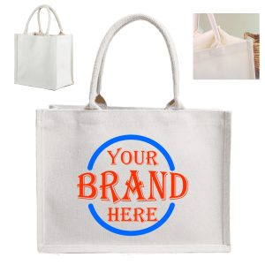 Sublimated Custom Canvas Tote