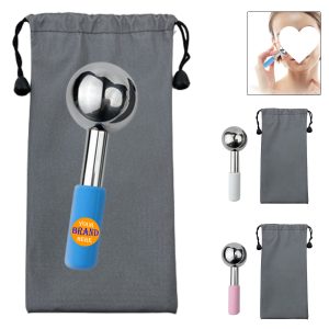 Stainless Steel Ice Globes w/ Storage Bag