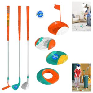 Portable Mini Golf Club Bucket Set