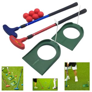 All in One Retractable Golf Putter Set