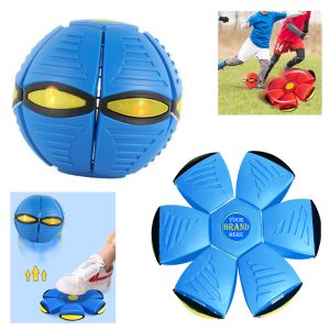 Flying Saucer Transforming Ball with Three Lights