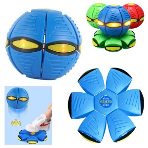 Flying Saucer Transforming Ball with Six Lights