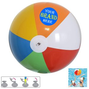 Six-panel Inflatable Beach Ball