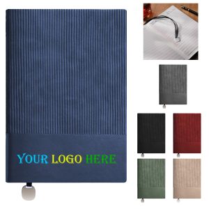 Thick Striped Patchwork Notebook