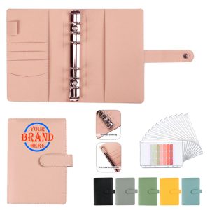 A6 PU Loose-Leaf Notebook