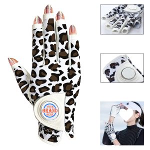New Open Finger Women's Golf Gloves Both Hands