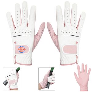 Pink Ladies Golf Gloves Double