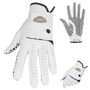 PU and Sheepskin Wear-resistant and Breathable Golf Gloves