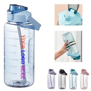 67.6 Oz Water Bottle w/ Straw