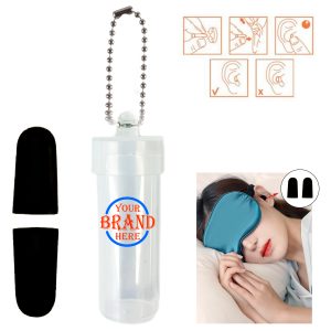 PU Foam Earplugs w/ Storage Box