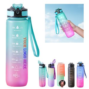 29.6 Oz Motivational Sports Water Bottle