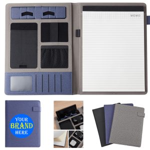 A4 Multi-functional Leather Business Portfolio