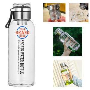 32 Oz Sport Glass Water Bottle
