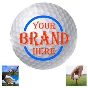 2-Layer Construction White Golf Ball