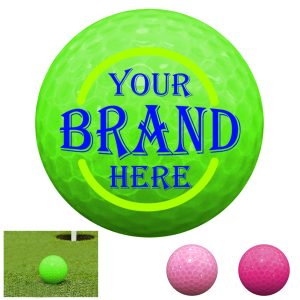 Colored Crystal Golf Ball
