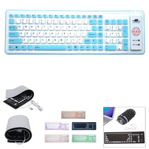 Foldable USB Silicone Keyboard