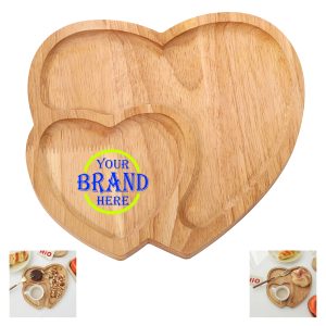 Heart-Shaped Breakfast Tray
