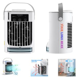 USB Air Cooler w/ Night Light and Aromatherapy
