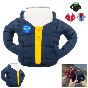 Jacket-shaped Can Cooler