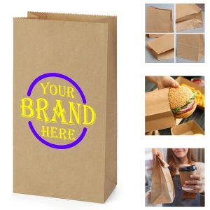 5.12X3.15X9.45Inch Kraft Paper Bag