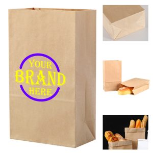 7.48X5.31X9.84Inch Thicken Grease Proofing Kraft Paper Bag