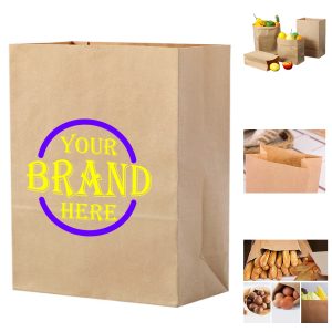 9.84X5.51X12.99Inch Thicken Grease Proofing Kraft Paper Bag