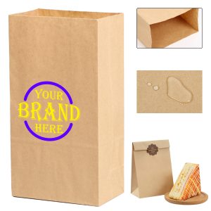 3.54X2.17X7.09Inch Grease Proofing Kraft Paper Bag