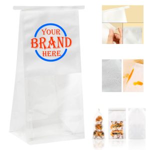 5.12X11.02X3.94Inch White Kraft Paper Bag
