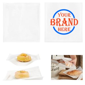 7.48X5.12Inch White Grease Proofing Kraft Paper Bag