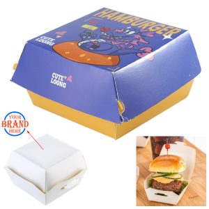 4.13X3.74X2.56Inch Disposable Burger Box
