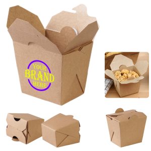16Oz Greaseproof Kraft Paper Fried Chicken Box