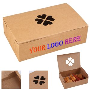 8.66X5.51X2.56Inch Kraft Paper Fried Chicken Box
