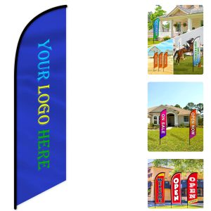 97.49X23.62Inch Feather Flag