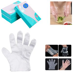 0.6G Box Packaged With 500Pcs Disposable Polyethylene Glove