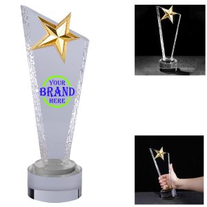 Golden Star Crystal Trophy