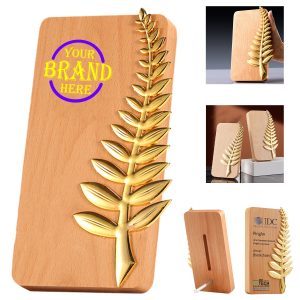 Metal And Wood Tropy