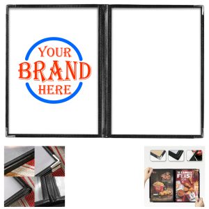 2 Pages Menu Folder