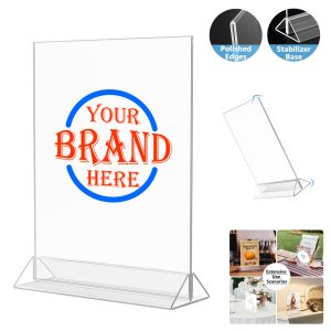 Acrylic Sign Holder 8.26Inch*11.6Inch