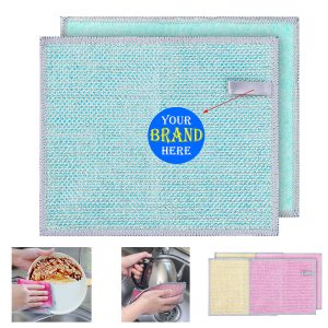 9 X 7.1Inch Double-Sided Multifunctional Wire Dishcloth