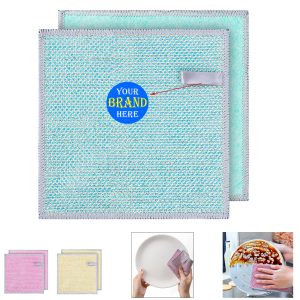 7.8 X 7.8Inch Double-Sided Multifunctional Wire Dishcloth