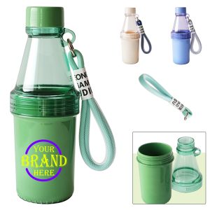 530Ml/17.9Oz Sports Water Bottle W/ Removable Body