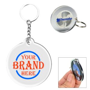 Acrylic Round Keychain