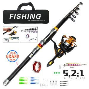 70.86 Inch Carbon Luya Pole Luxury Set