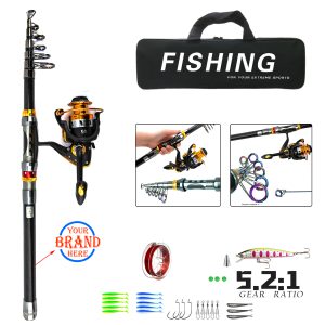 82.68 Inch Carbon Luya Pole Luxury Set