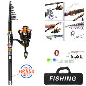 118.11 Inch Carbon Luya Pole Luxury Set