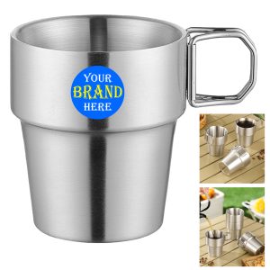 201 Stainless Steel 10Oz Collapsible Water Cup
